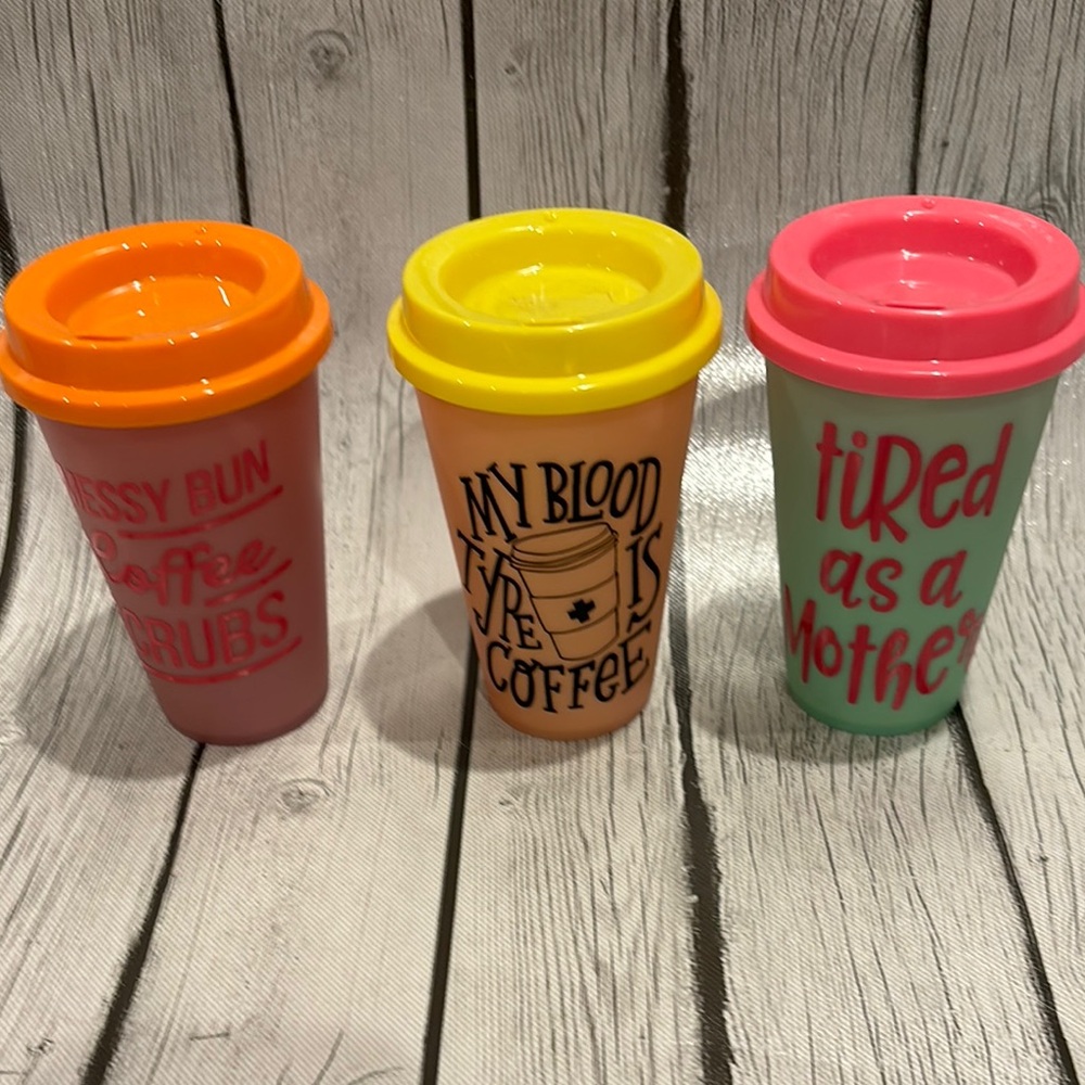 Color changing handmade drinkware